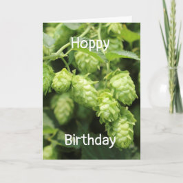 Cartão Saudação de aniversário de Hoppy: saltos selvagens