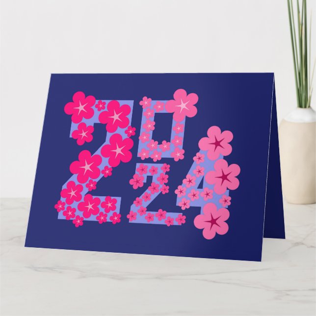 CARTÃO SAUDAÇÃO DE ANO NOVO DE 2024 DA IRMÃ (Frente)