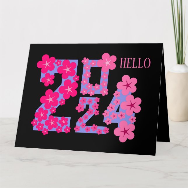 CARTÃO SAUDAÇÃO DE ANO NOVO DE 2024 DA IRMÃ (Frente)