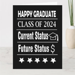 Cartão Saudação de Graduação de Formando Feliz