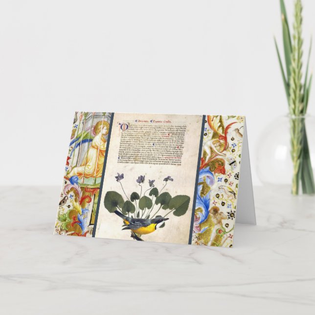 Cartão Saudação de Reflexões Iluminadas (Frente)