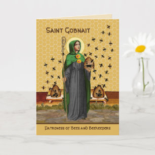 Cartão Saudação de Sta. Gobnait de Ballyvourney (SAE 003)