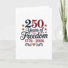 Saudação do 250º Aniversário da América