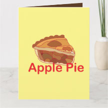 Saudação do Apple Pie Dessert