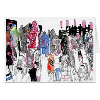 Cartão Saudação do sobrevivente