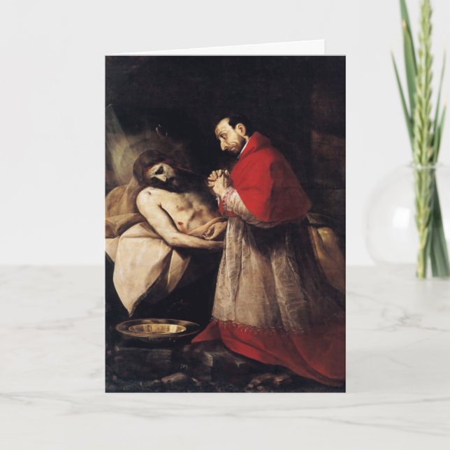 Cartão Saudação e Encorajamento Seminários Católicos (Frente)