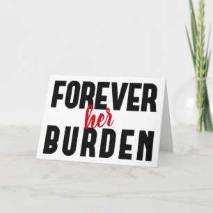 Cartão Saudação engraçada e sarcástica do Dia dos Namorad