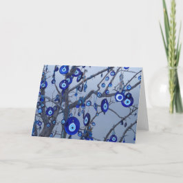 Cartão Saudação Pagan Wiccan da Árvore de Proteção dos Ol