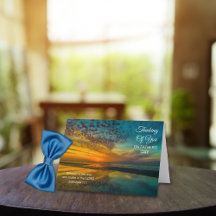 Saudação Sunset dia de os pais Beach Ocean