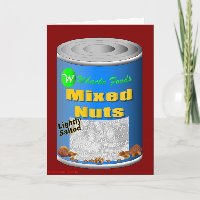 Cartão Saudações Da Casa Nut! (Frente)