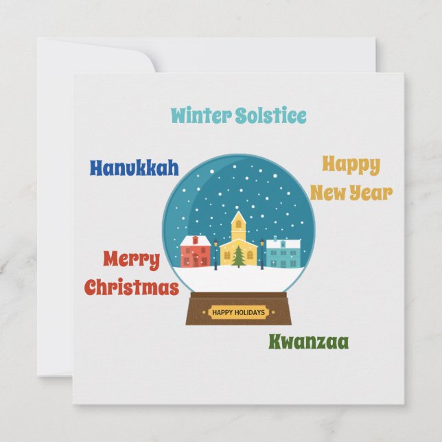 Cartão Saudações da Estação (Frente)