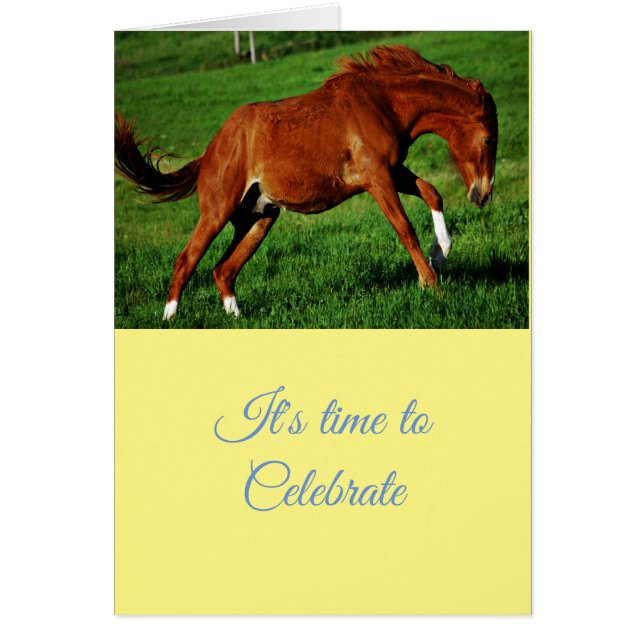 Cartão Saudações de celebração de parabéns (Frente)