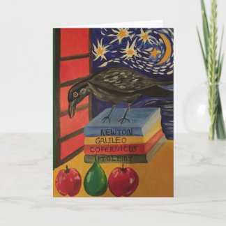 Cartão Saudações de Ciência!