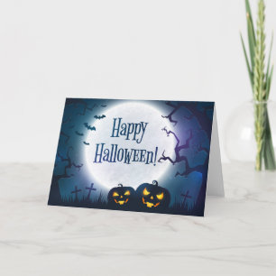Cartão Saudações de Halloween