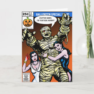 Cartão Saudações de Halloween do Horror Chic Style