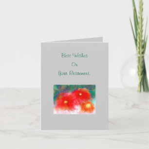 Cartão Saudações de Melhor>Cartões de Aposentadoria