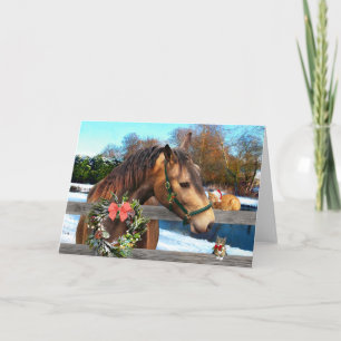 Cartão Saudações de "Natal com Amigos"