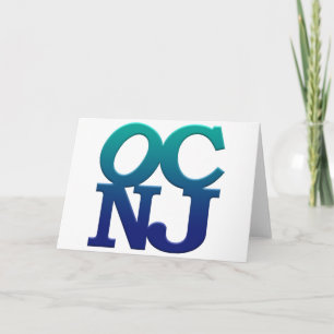 Cartão Saudações de Ocean City