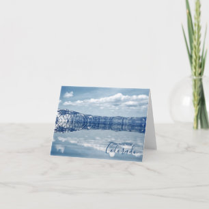 Cartão Saudações do Colorado Landscape