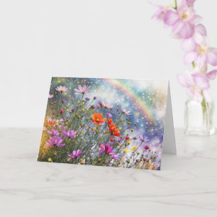 Cartão Saudações do Equinócio da Primavera com Flores