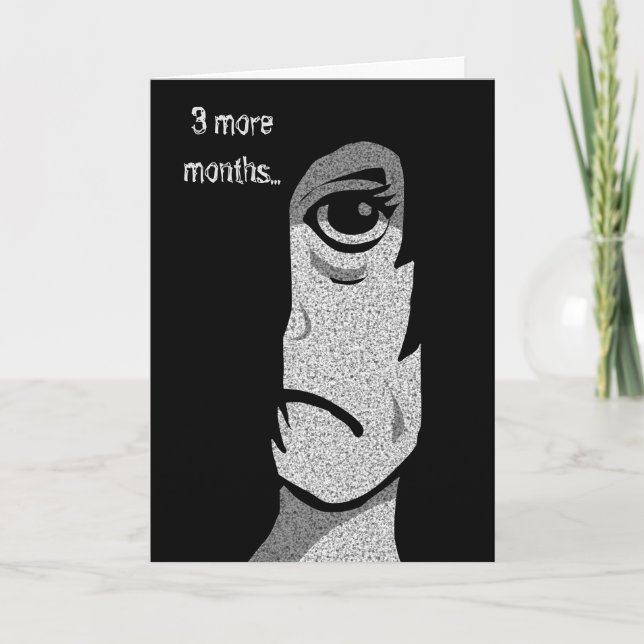 Cartão Saudações do Halloween antecipado (Frente)