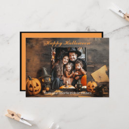 Cartão Saudações Ghoul-tastic do Halloween