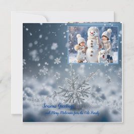 Cartão Saudações, Minimalista, Personalizado