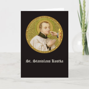 Cartão Saudações Vert (SNV 25) (RndImage) St. Stanislaus