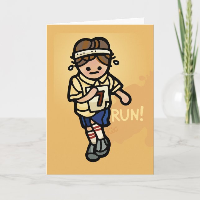 Cartão saudando a vida. (Frente)