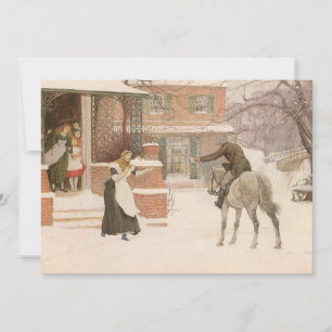 Cartão Saudando o Carteiro por Robert Walker Macbeth