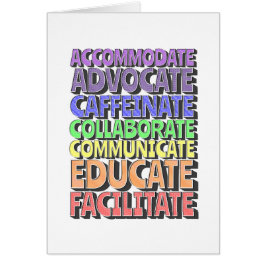 Cartão Saudável (dentro Vazio) Dia do Professor