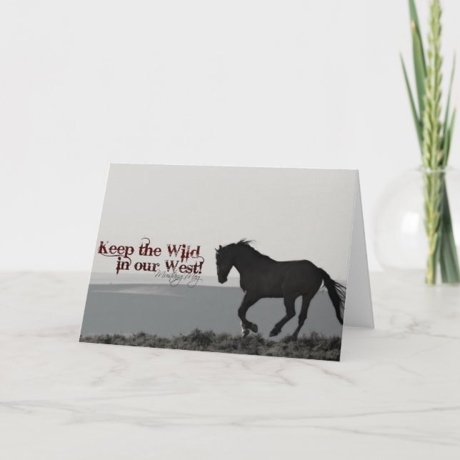 Cartão Saudável "Honra". Mantenha a natureza no no (Frente)