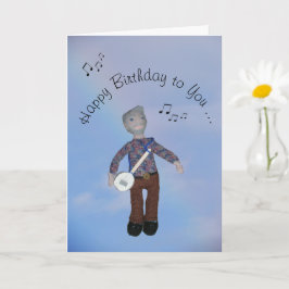 Cartão Saudável - Jogador do Banjo