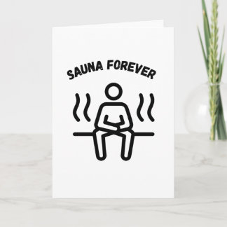 Cartão Sauna Forever Saunas