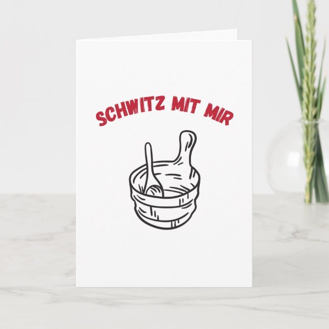 Cartão Sauna Suor Comigo Saunas (Frente)