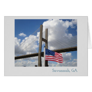 Cartão Savannah Waterfront