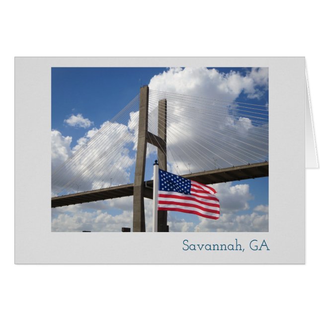 Cartão Savannah Waterfront (Frente Horizontal)