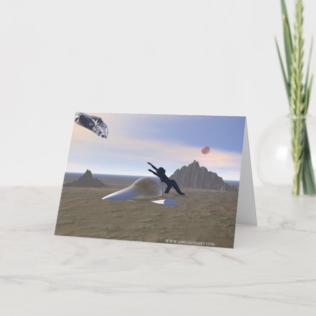 Cartão Saved Greeting Card (Frente)