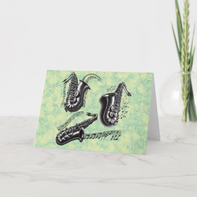 Cartão Sax (Frente)