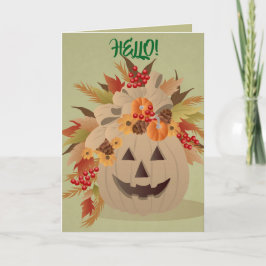 CARTÃO SAZONAL HELLO
