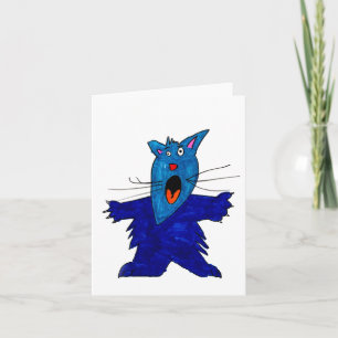 Cartão Scaredy Cat • Cooper Nielsen, Age 10 - card