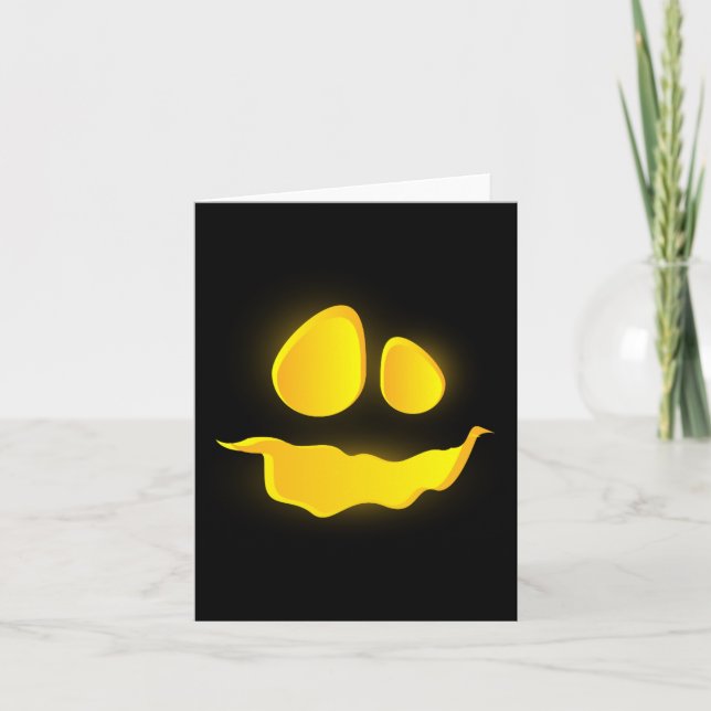 Cartão Scarkin Smile Halloween Season (Frente)