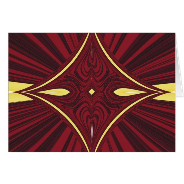 Cartão Scarlet Rope (Frente Horizontal)