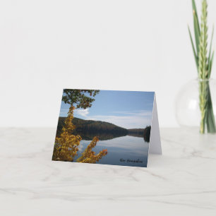 Cartão Scenic New Hampshire