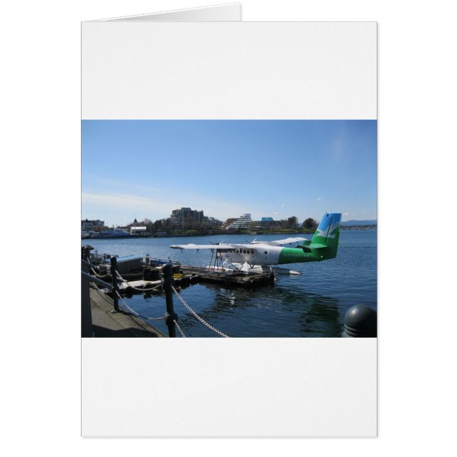 Cartão Scenic Seaplane em Victoria (Frente)