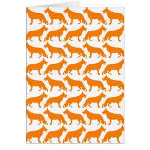 Cartão Schäferhund Grußkarten