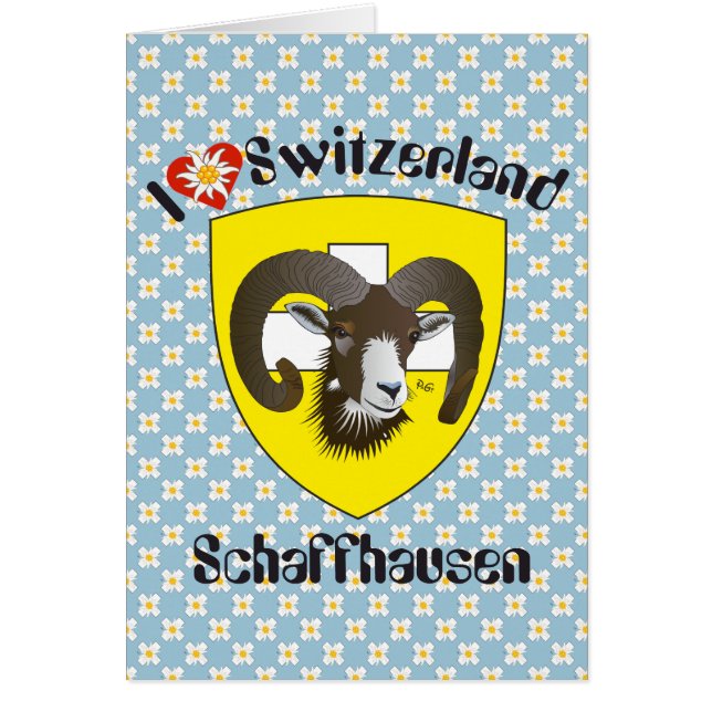 Cartão Schaffhausen Schweiz Suisse Svizzera Grusskarte (Frente)