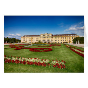 Cartão Schloss Schoenbrunn Viena Áustria