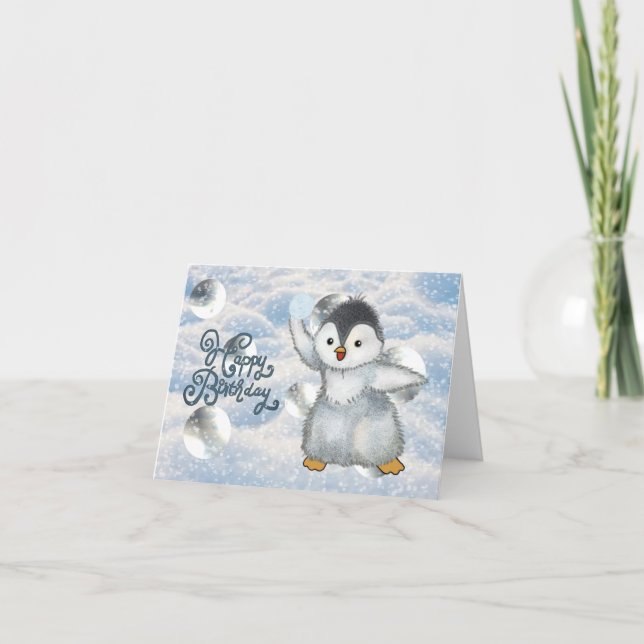 Cartão Schneeballschlacht Karte (Frente)