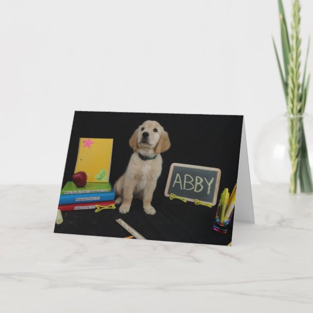 Cartão School Abby (Frente)